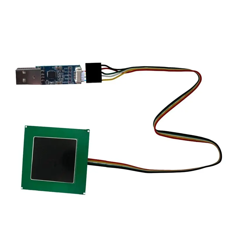 【HOME TOOL】 Módulo leitor RFID UHF YRM100 TTL com interface ESP32 antena RFID integrada 80X120mm