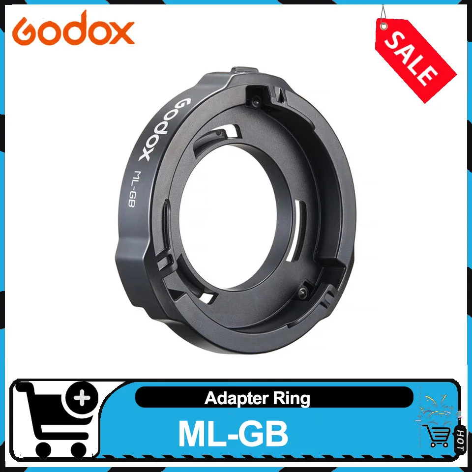 Адаптер Godox ML-GB Bowens для ML100Bi и ML60IIBi