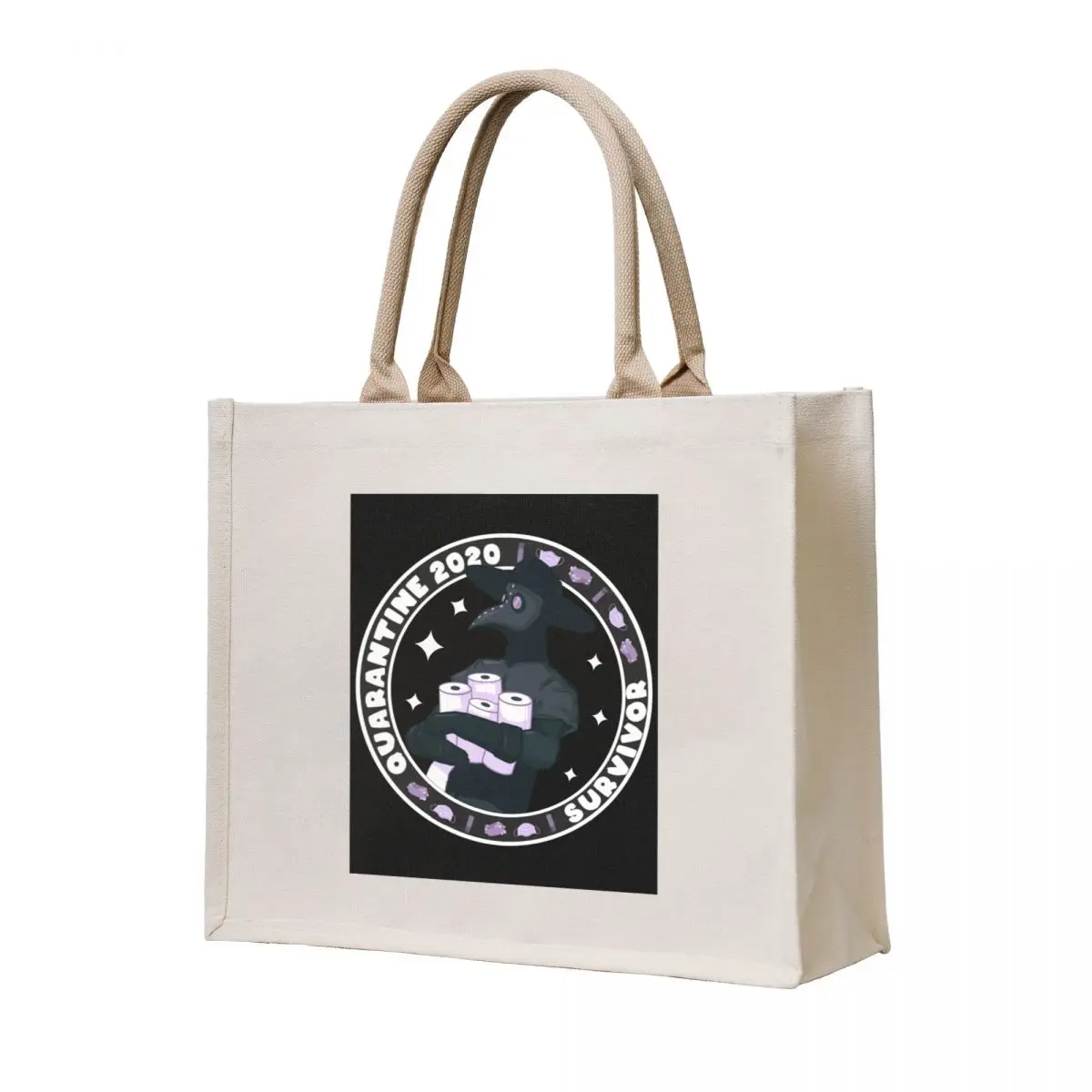 

Quarantine Survivor 2020 Tote Bag Canvas bag Fabric bag Lady