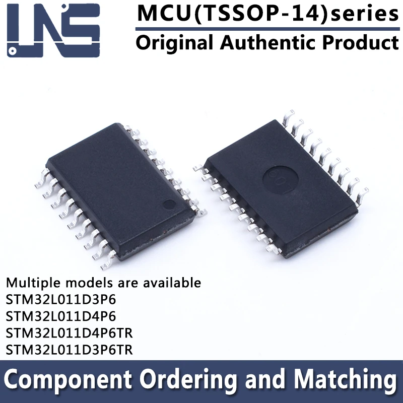 

1 шт. STM32L011D3P6 STM32L011D3P6TR STM32L011D4P6 STM32L011D4P6TR TSSOP-14 4,4 мм MCU