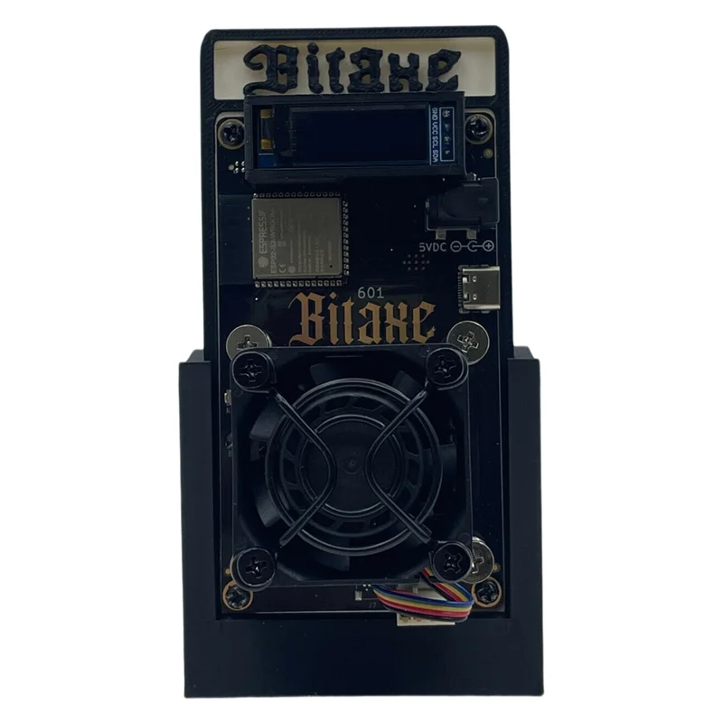 New-Bitaxe Gamma 601 BTC Solo Miner 1.2TH/S 18W Bitcoin BM1370 Asic Chip Low Noise Wifi من Antminer S21 Pro