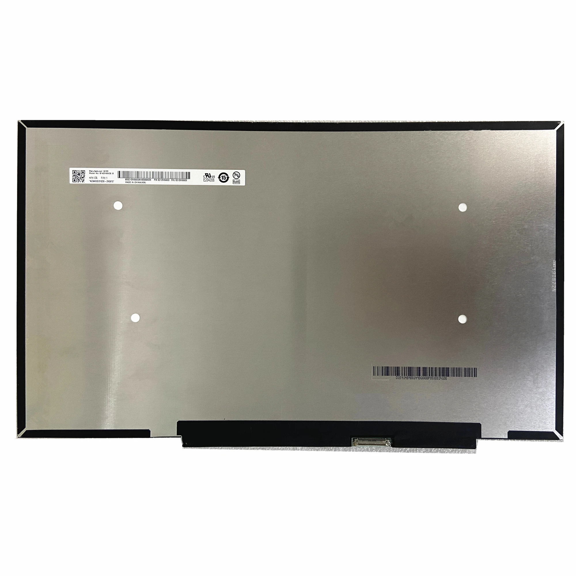 B140HAN06.8 B140HAN06.B B140HAN06.2 5D11B60376 5D10W69926 14 Inch Screen 30 Pin Slim LCD Matrix