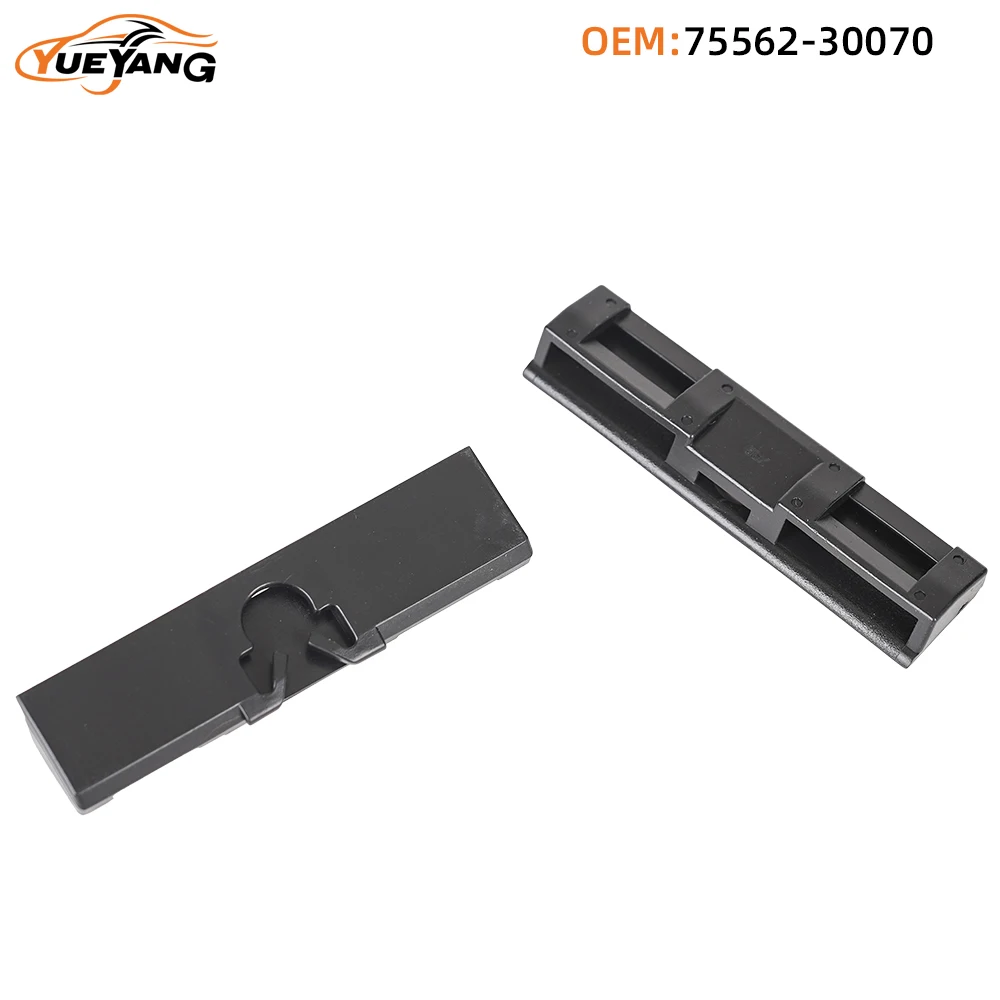 YUEYANG 7556230070 Dachrinne Seiten-Dekorstreifen-Schnalle für Toyota Lexus GS GS460 Front- und Heckscheibenclips