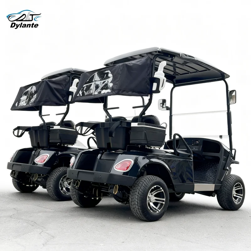 الأكثر شعبية 2 4 مقاعد 5kw محرك تيار متردد 4 عجلة عربة جولف كهربائية فاخرة بأسعار تنافسية