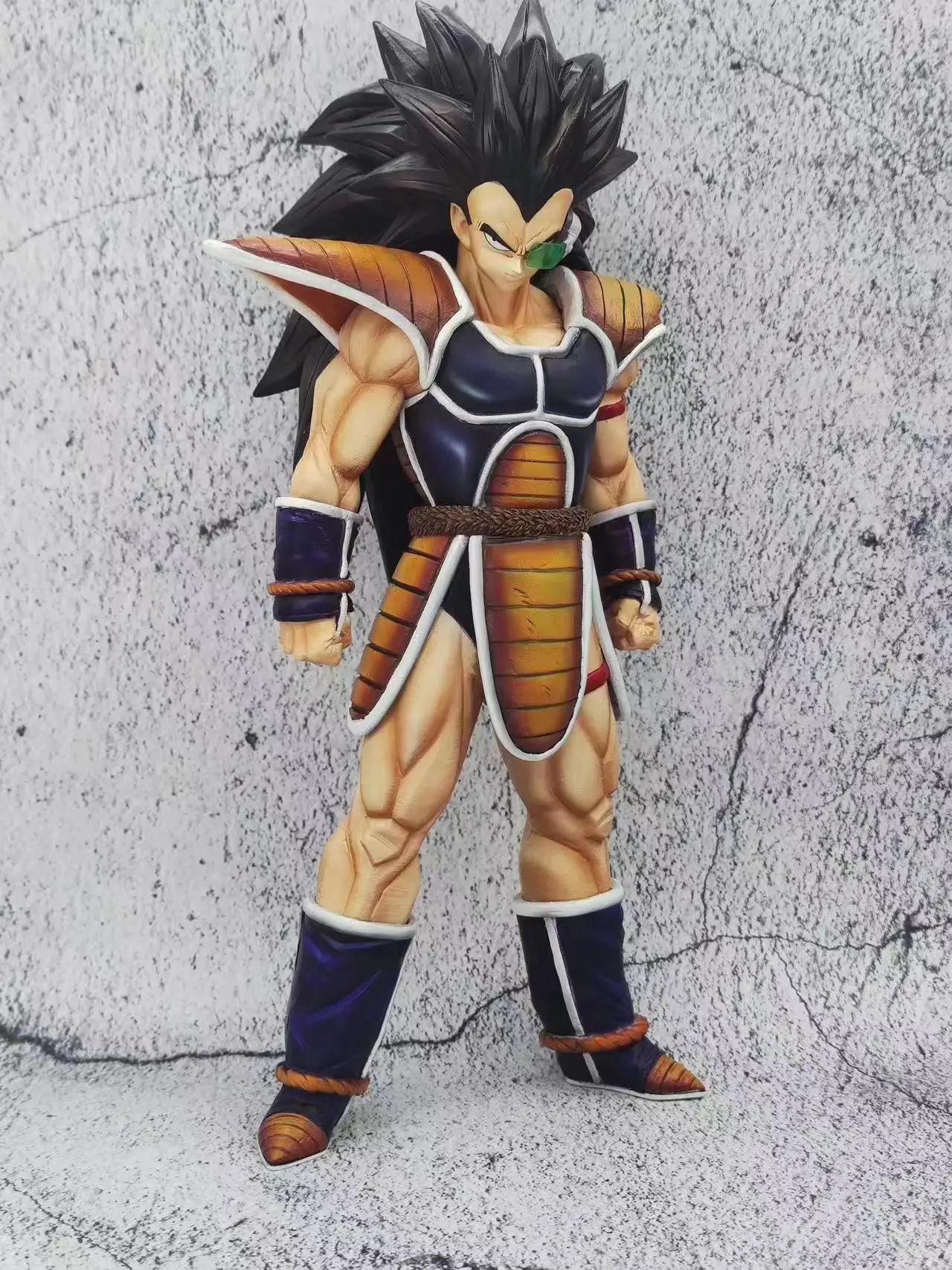 Dragon Ball Z Raditz Turles Anime Figure Saiyan Dbz Action Figure 32cm Pvc Collection Doll Decor Toys Gift  Statue Figurine Mode