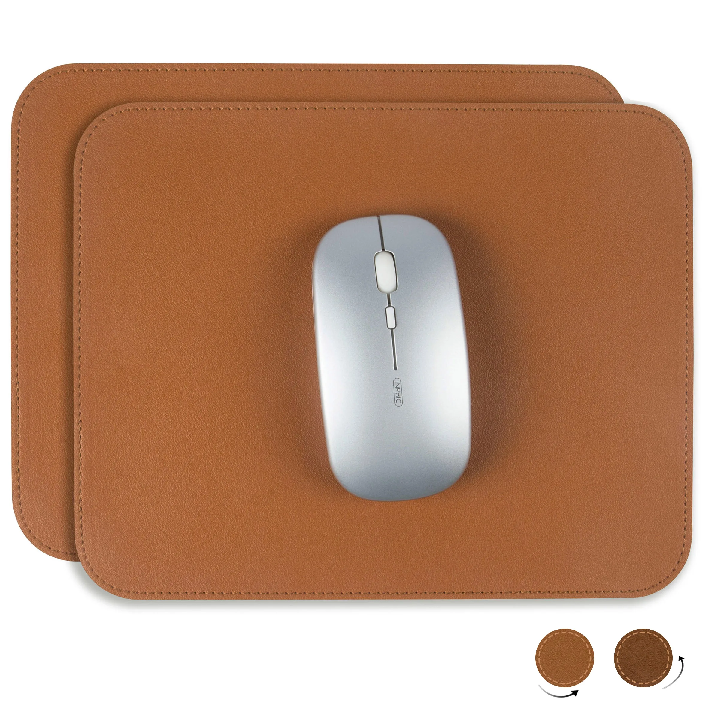 Leather Desk pad ,Large Mouse pad  Customized Pattern Logo VIP wholesale