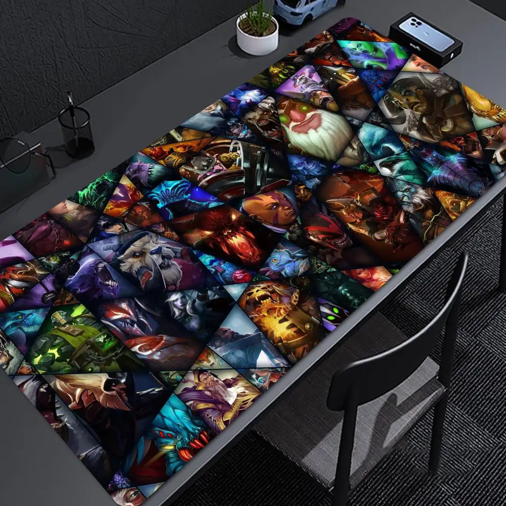 

D-Dota 2 Anime Mouse Pad Pc Gamer Computer Table Xxl Mouse 70x40cm Pad Gaming Accessories Desk Mat Keyboard Mousepad Cabinet Lar