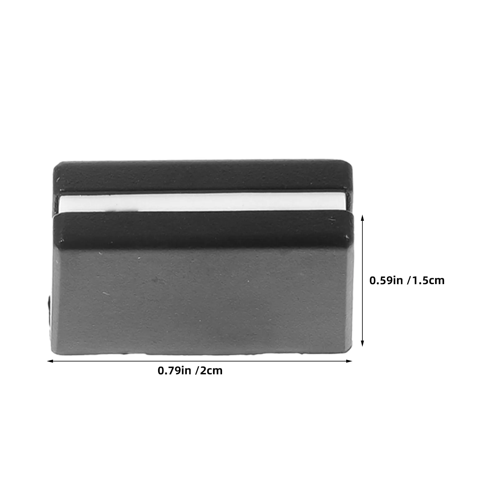 20Pcs Audio Console Fader Knobs Plastic Replacement Slider Caps Precise Fit Mixer Fader Cap Set Control Surface Potentiometer view 6