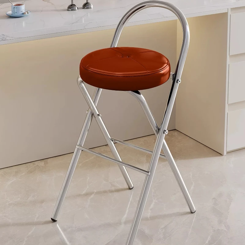 Silla de bar nórdica industrial, taburete de bar minimalista de metal, silla de bar para restaurantes, cafeterías ergonómicas, Banqueta Alta Cozinha, muebles para club