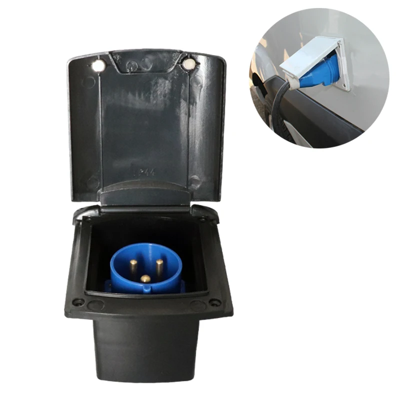 

32A Universal Campervan Charger Portable Power Adapter, Suitable for RV, Campervans, And Outdoor Camping Power Supplies.