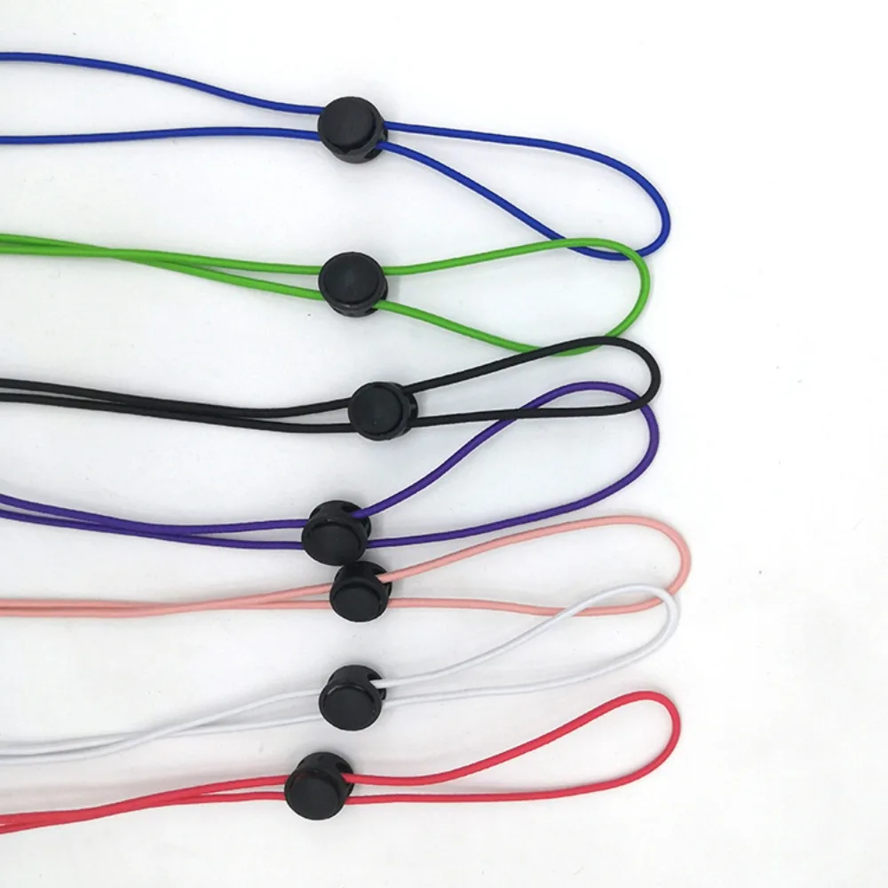 5 Pcs New Anti-drop Windproof Hat Strap Elastic Removable Hat Chin Cord Straps Adjustable Hat Windproof Rope Men