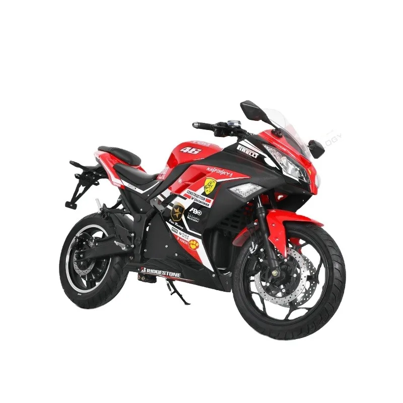 2025 New Style RZ 2000W Electric Racing Motorcycles & Scooters 72V Voltage Max Speed 70km/h