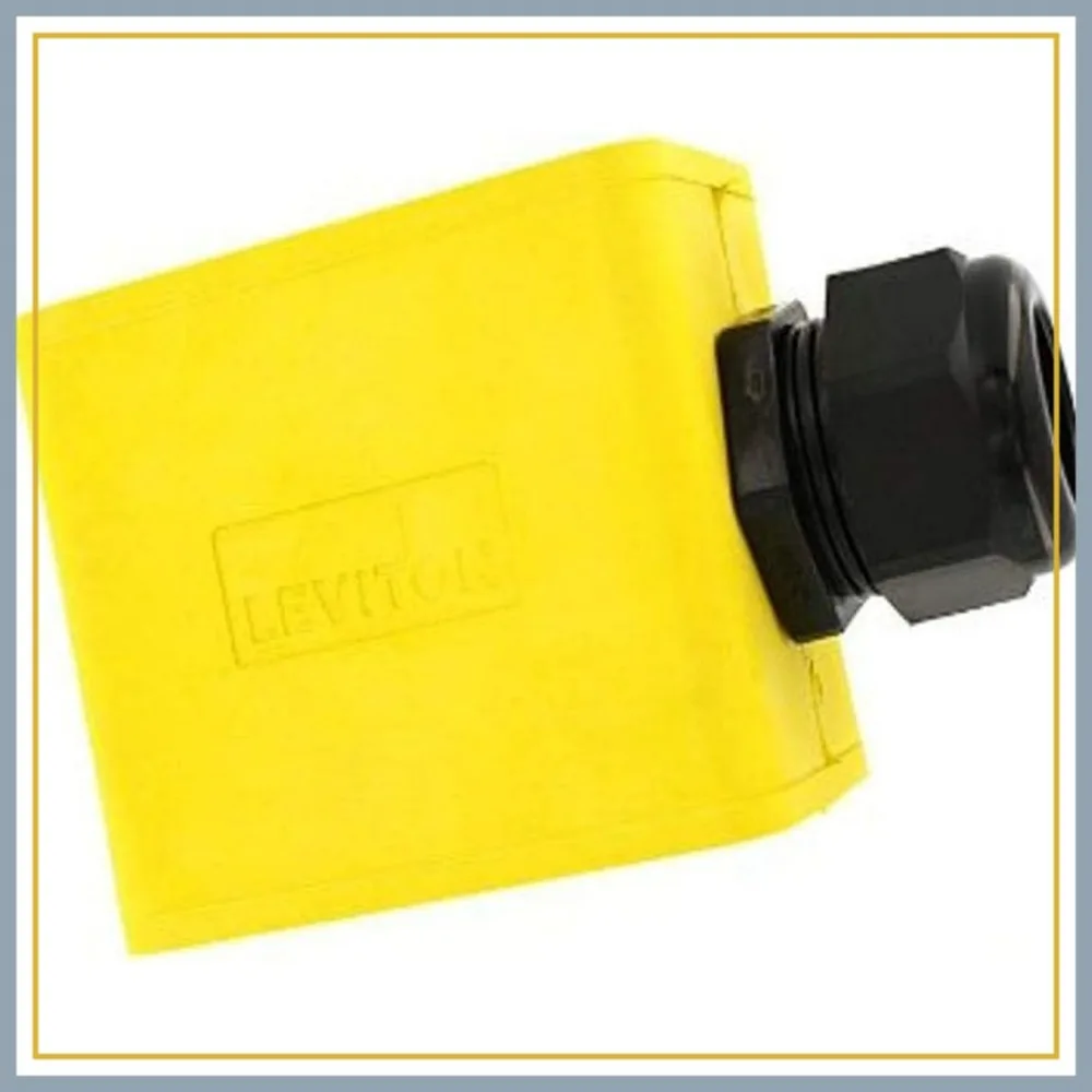 

Portable Outlet Box, Single Gang, Standard Depth, Pendant Style, Cable Dia 0.59-1.0 in, Yellow