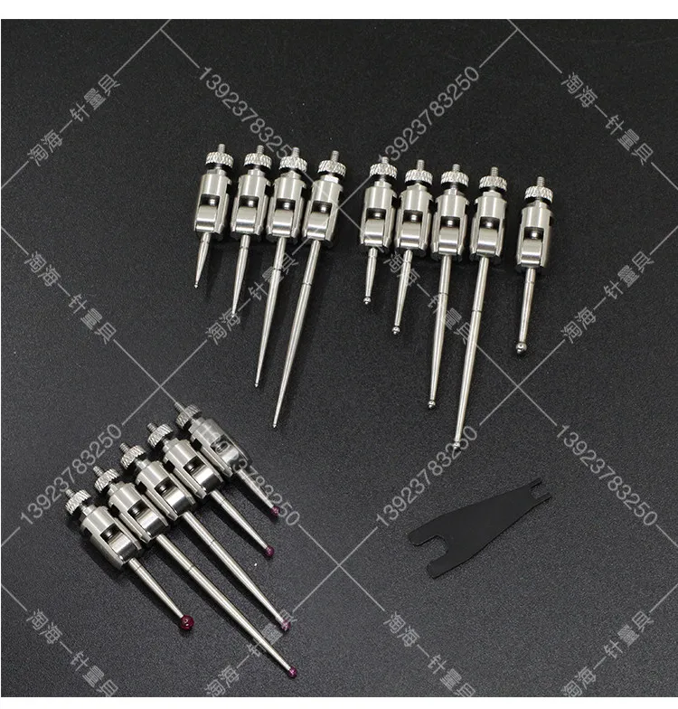 Adjustable-angle M2.5 Stylus for Dial Test Indicators and Height Gaugesrotating Ball-tip/special-shaped Stylus
