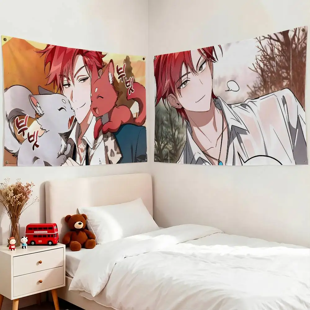 L-Lout of Comics Counts Family  Flag Suitable For Party Club Outdoor Interior Wall Decoration Banner Fans Gift