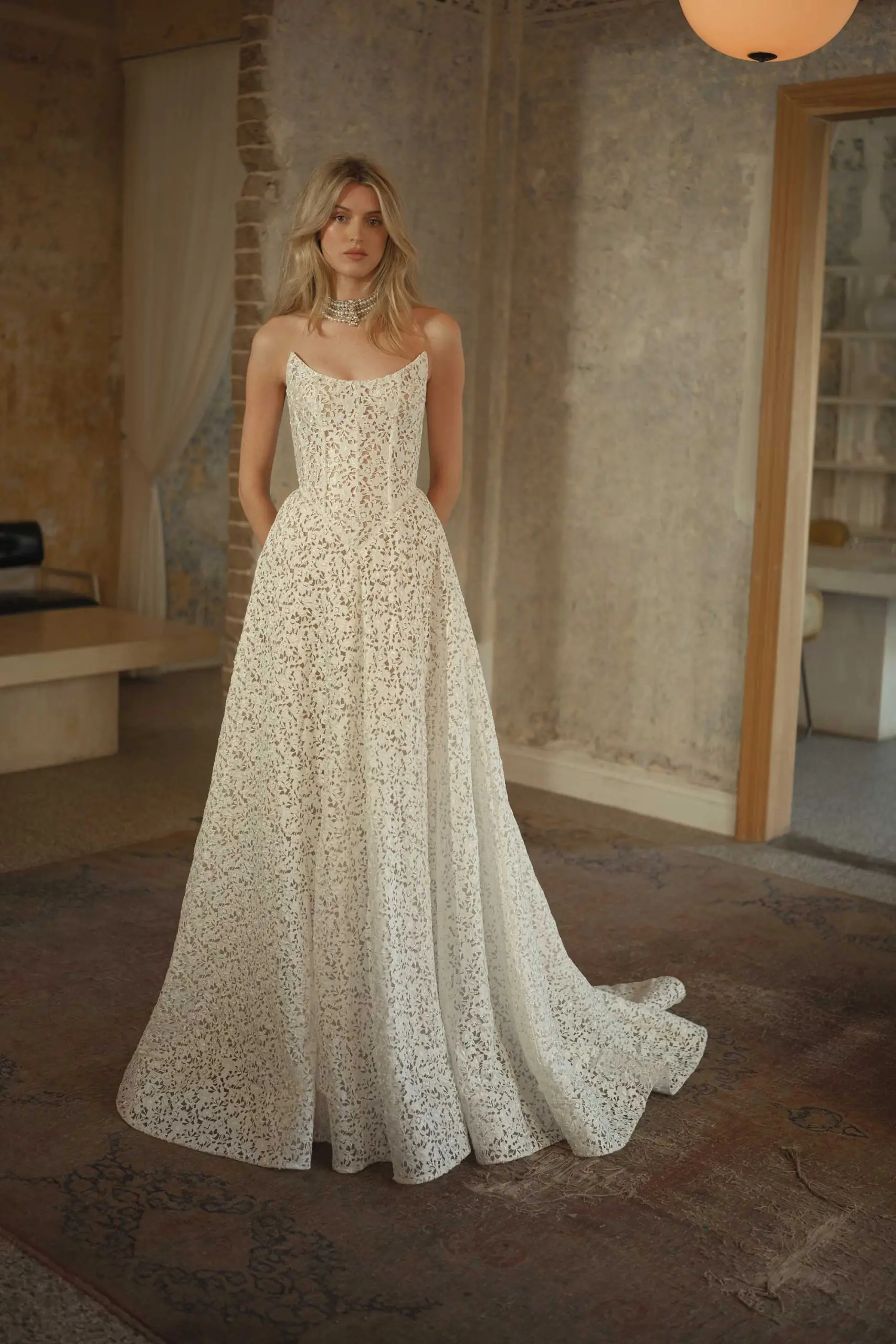 

Кружевное свадебное платье трапециевидной формы, простое платье Vestido De Novia Elegante Princesa, винтажное платье на заказ, большие размеры Abiti Da Sposa, Vestidos Boda Civil