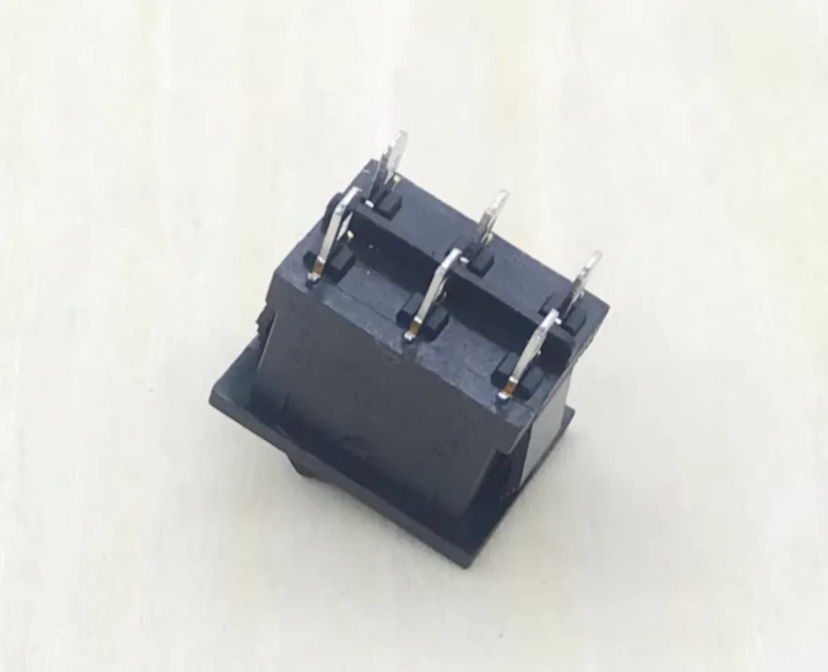 KCD1 Small ship type button switch 6-pin 2nd gear Power button switch for rocker panel 6A 250V/10A