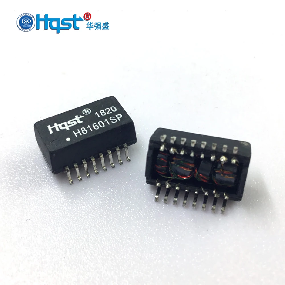 100Mbps SMT lan Transformer H81601SP|16Pin EthernetFilter|Direct Replacement for Pulse H1102NL/Würth 7090-37R/PPT PM44-11BP