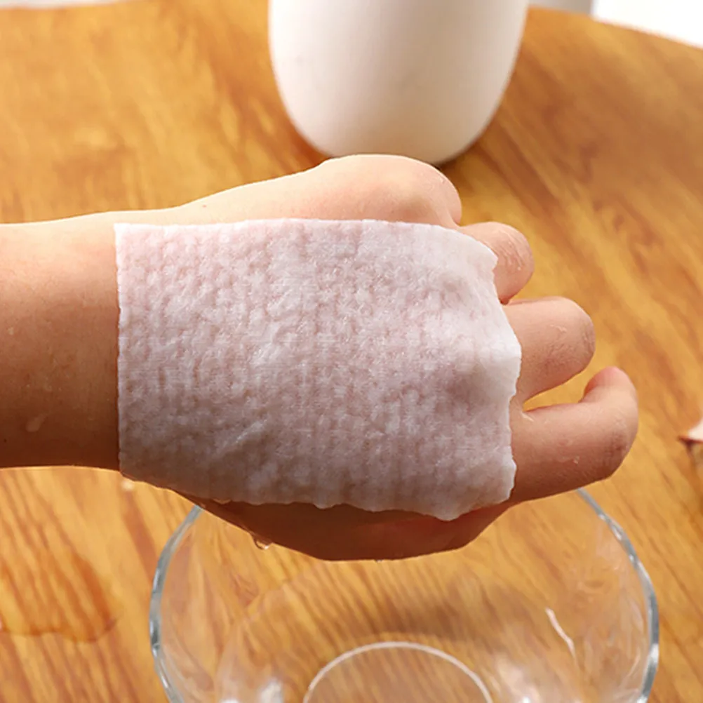 1Pack Compressed Makeup Pads Non-Woven Facial Cleansing Pads for Sensitive Skin Makeup Removal Face Eye Lip Nail Polish Daily
