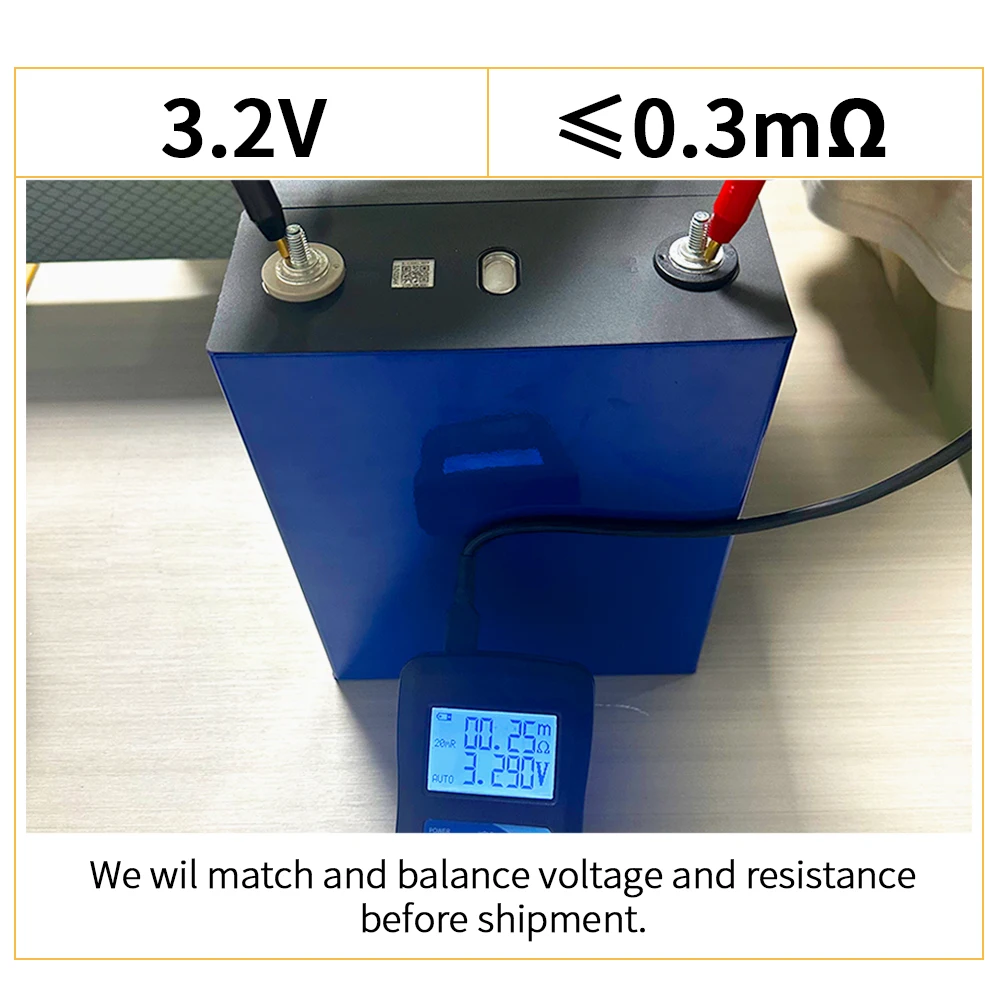الاتحاد الأوروبي الأسهم 320Ah 3.2 فولت Lifepo4 بطارية ليثيوم أيون Akku LFP ل RV EV سيارة مخيمات قارب السفينة 12 فولت 48 فولت الطاقة الشمسية المنزلية تخزين الطاقة