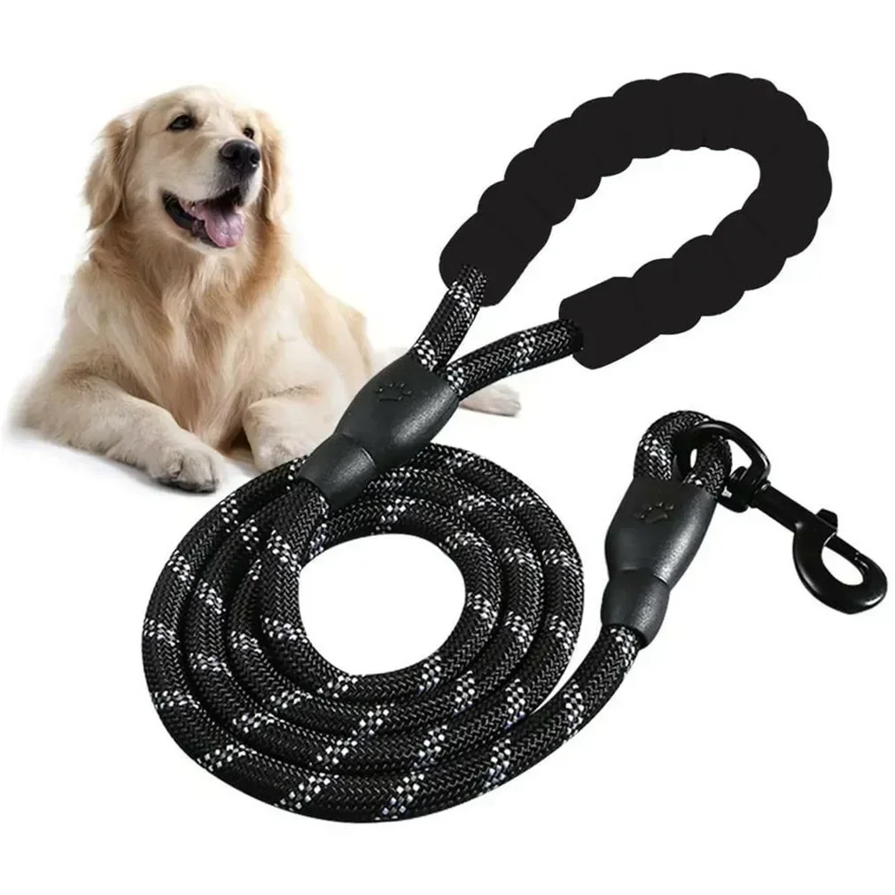 Strong Retriever Pull Dog Big Tow Drag Pet Large Golden Medium Reflective Small Leashes For 2