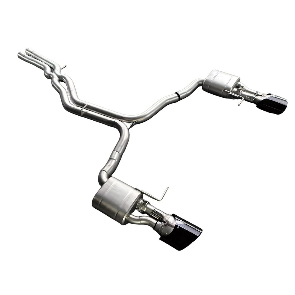 Performance Exhaust Stainless Steel Valvetronic Catback for RS6 RS7 C8 Bi-turbo V8 2020+ With Tips