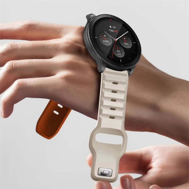 Спортивный ремешок для Huawei Watch GT 5 46 мм 41 мм Силиконовый ремешок для часов 18 мм 20 мм 22 мм Ремешок для Huawei GT5 GT 5Pro GT4 GT3 GT2 Браслет