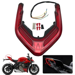 For Ducati PANIGALE V2 V4 V4S V4R 2018-2023 Motorcycle Rear Brake Light LED Taillight Blinker Indicator Shift Turn Signal Lights