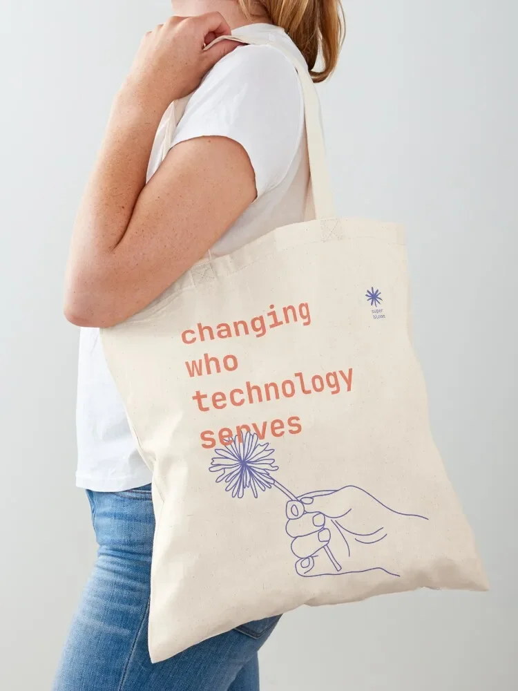 Superbloom Dandelion Tote Bag Handbags women eco bag folding shoping bag