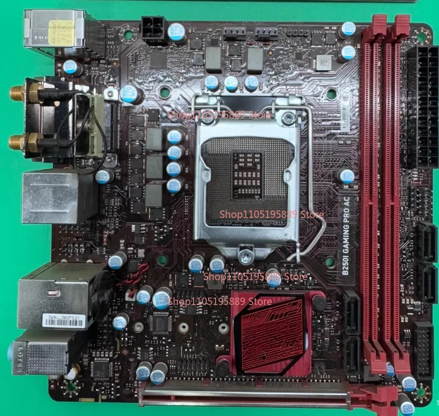For MSI B250I GAMING PRO AC LGA1151 DDR4 M.2 WiFi AC Bluetooth HDMI DVI Mini-ITX Gaming Mini Main Board