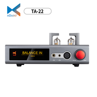 XDUOO TA-22 DAC&Tube Balance Headphone Amplifier ES9038Q2M*2 USB DSD256 32Bit/384kHz TA22 HD Bluetooth DAC Amp