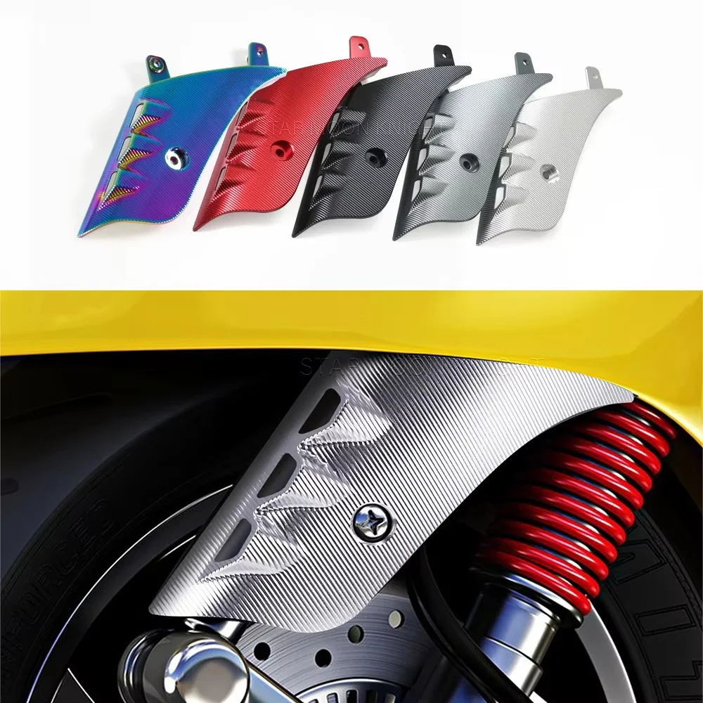 

Shock Absorber Side Protector Cover For Vespa GT 200 L GTV GTS 300 250 125 150 GT L GT 200 60 Scooter Front Suspension Guard