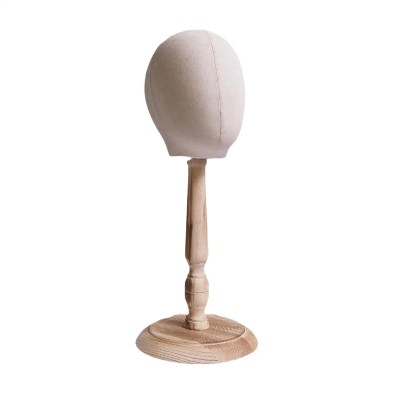 Manikin Head Hats Wig Display Stand Wig Holder, Portable Caps Storage Rack, Multipurpose for Headphones, Headset Scarf