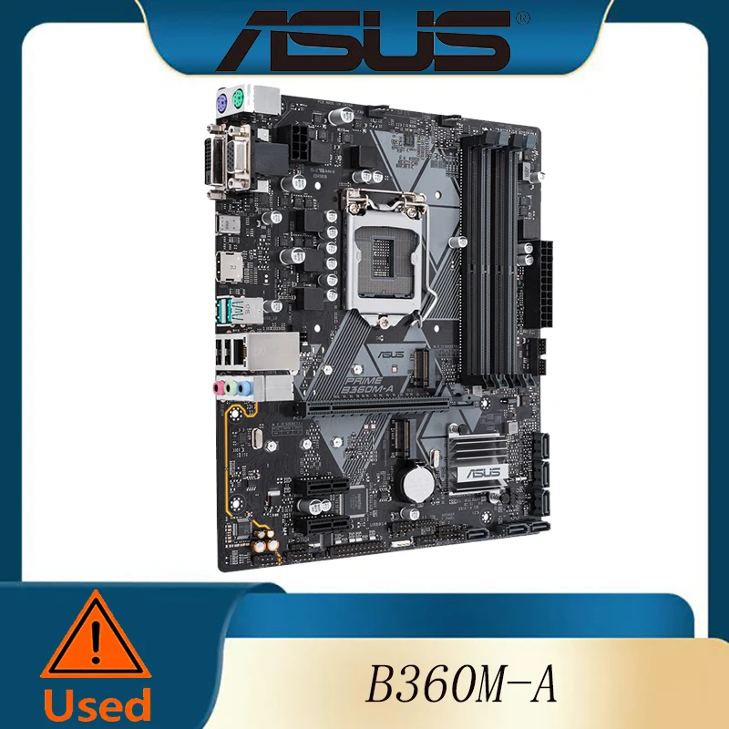 

PRIME B360M-A ASUS PRIME B360M-A 64 ГБ LGA 1151 DDR4 Micro ATX B360 Материнская плата
