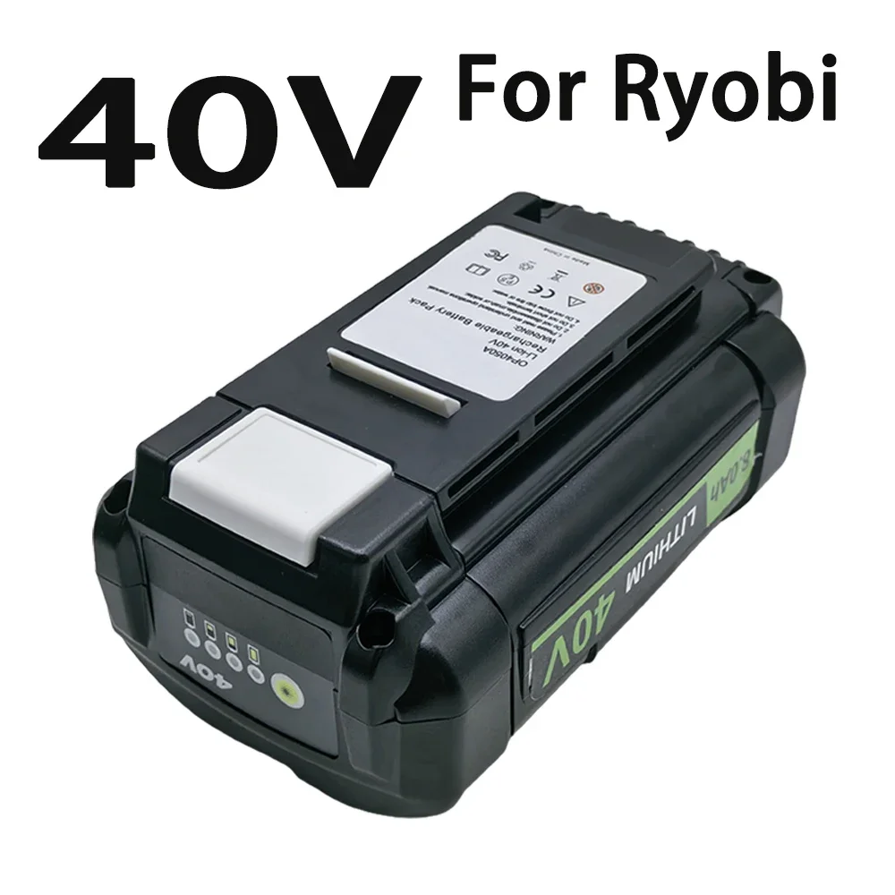

For Ryobi 40V 8000mAh Compatible OP4030 OP4040 OP4050 OP400A Li-ion Battery Charger, Fast Charging With Dual USB Port