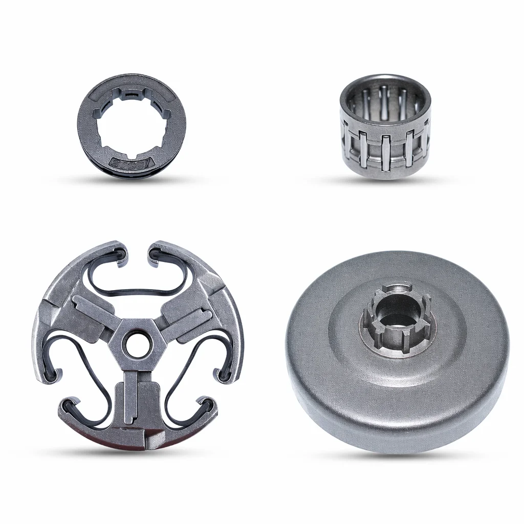 Clutch Drum Sprocket Rim Needle Bearing Kit 3/8" 7T For Husqvarna 268 272 268XP 272XP 61 66 266 Chainsaw Parts OEM 503744402