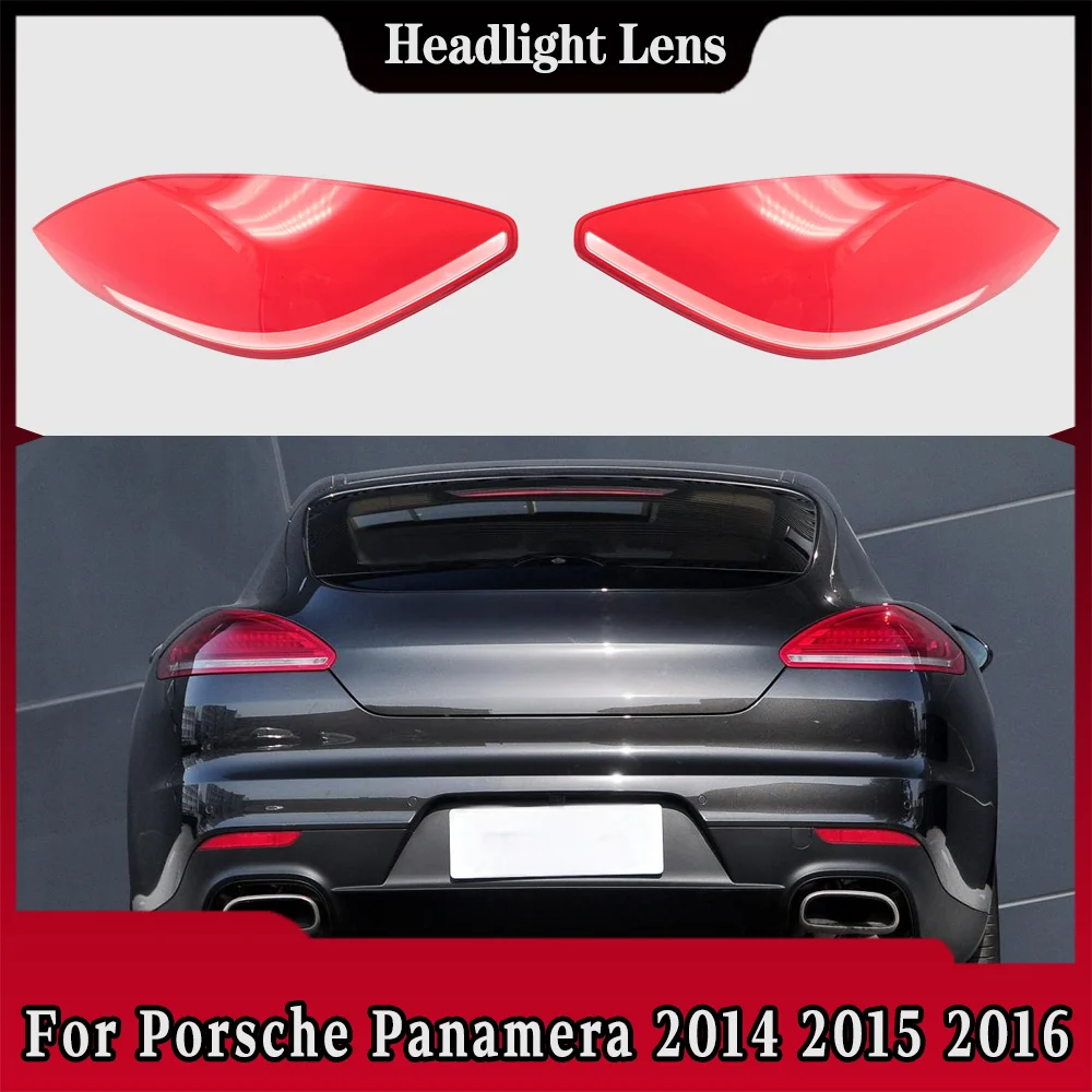 

Car Rear Taillight Shell Brake Lights Shell Taillight Lens Replace Auto Rear Lamp Shell lens For Porsche Panamera 2014 2015 2016
