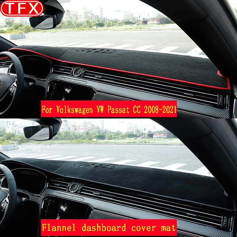 for Volkswagen VW Passat CC 2008~2021 Anti-Slip Mat Dashboard Cover Pad Sunshade Dashmat Carpet Accessories 2009 2010 2012 2013