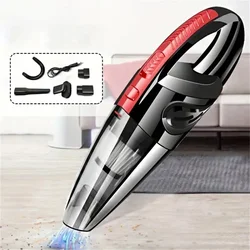 Portable Wireless Vacuum Cleaner Powerful Suction Rechargeable Handheld Vacuum Cleaner Quick Charge for Car Home Pet Hair