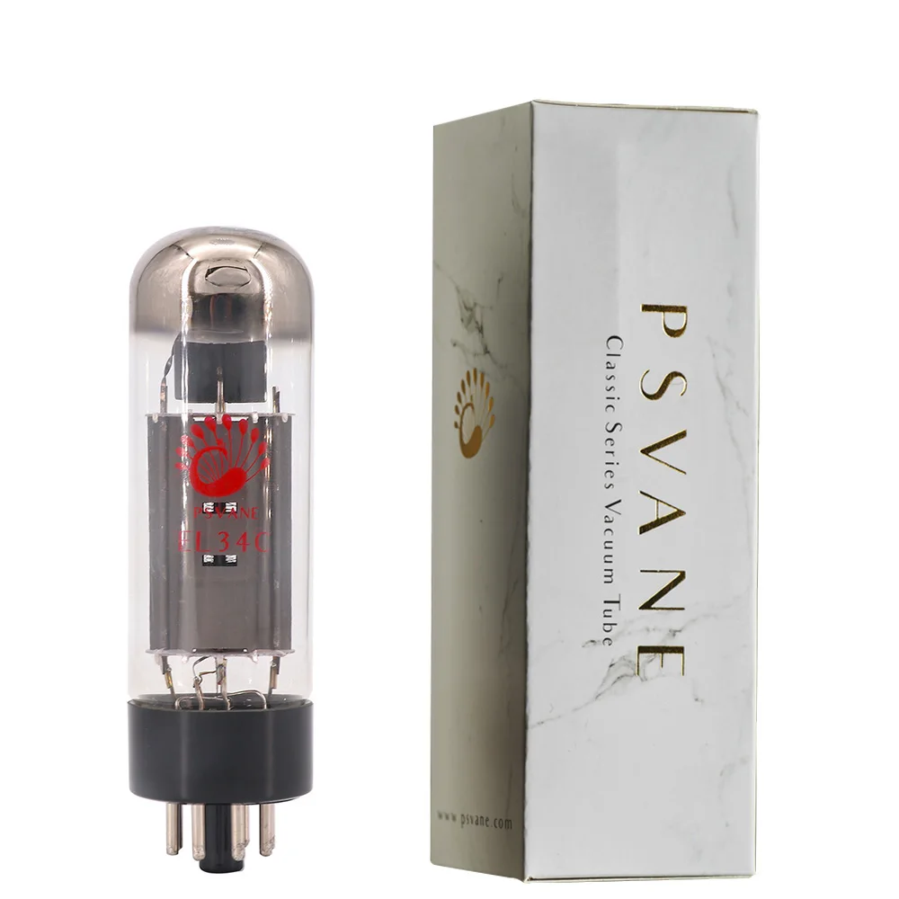 PSVANE EL34-C Vacuum Tube Precision matching Valve Replaces EL34 EL34B 5881 6L6G 6CA7 6P3P KT77 Electronic Tube For Amplifier