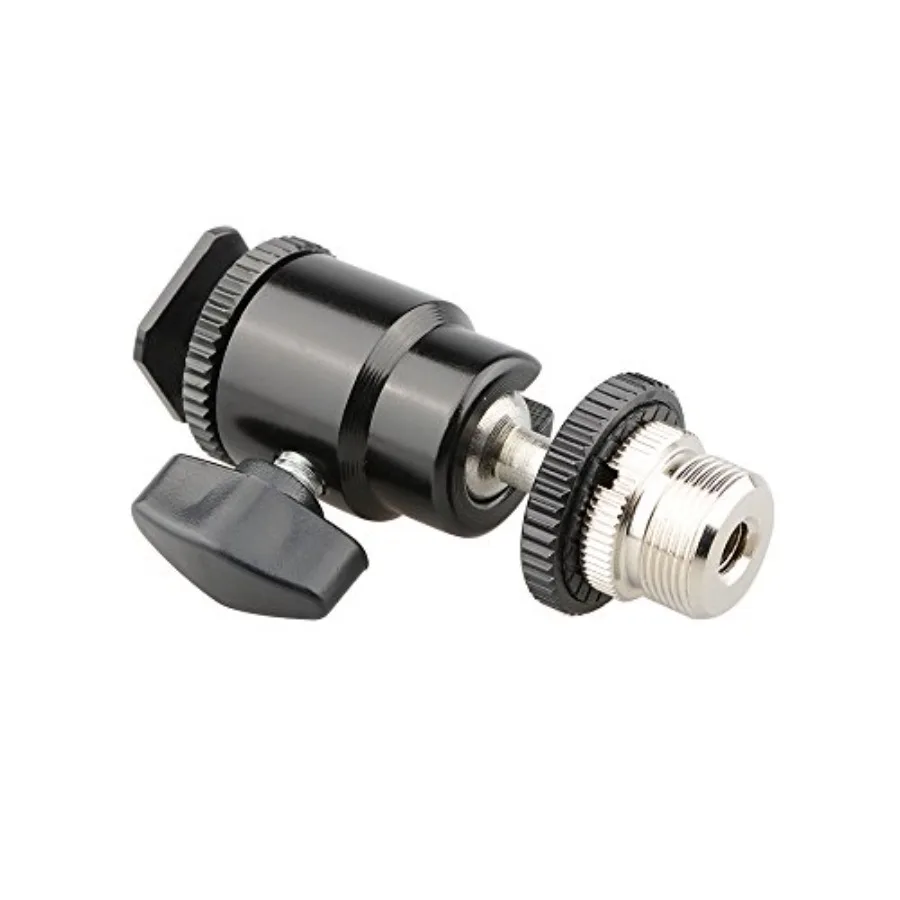 CAMVATE 5 827 ملحق كاميرا جبل إلى الحذاء البارد مع كرة صغيرة لحامل الميكروفون 1188 #5