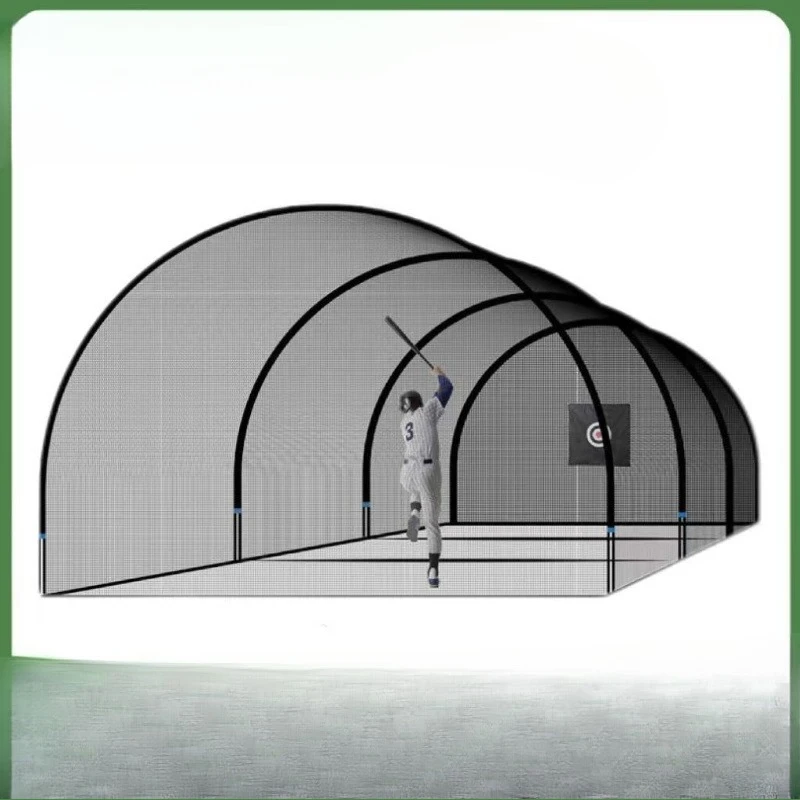 Baseball batting cage, indoor and outdoor portable folding training cage