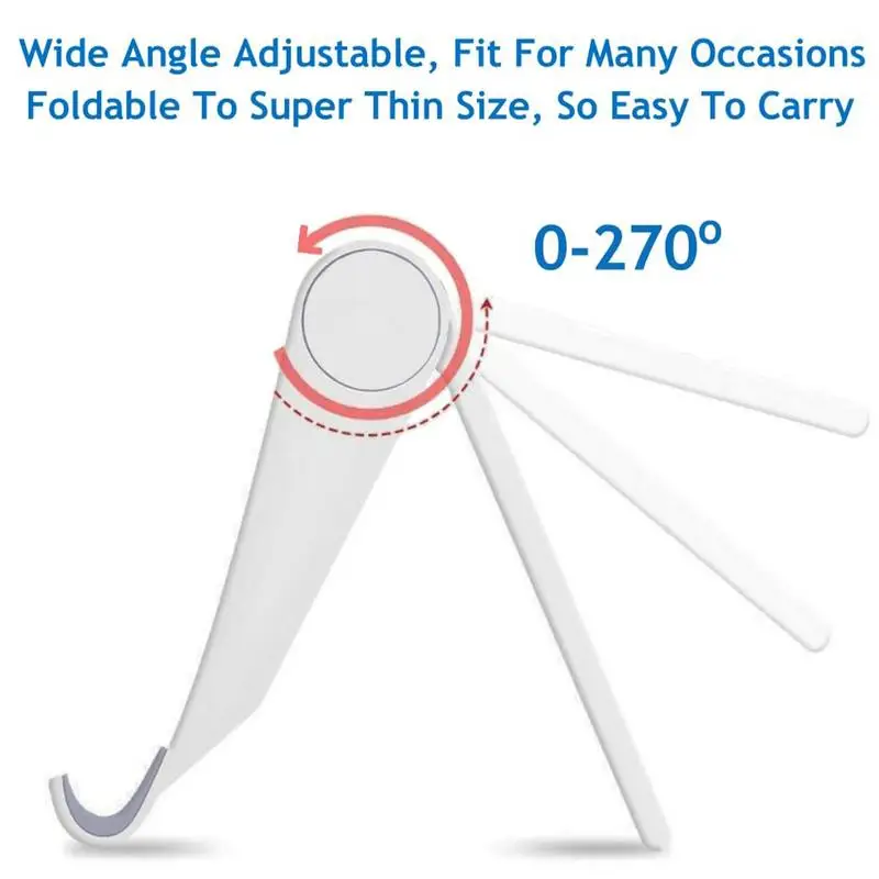 plastic flexibele opvouwbare mobiele telefoon tablet bureau standaard houder smartphone mobiele telefoon beugel voor mobiele telefoon standaard