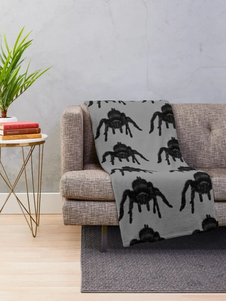 Tarantula Throw Blanket Luxury Designer Furry Luxury St Beautifuls Blankets