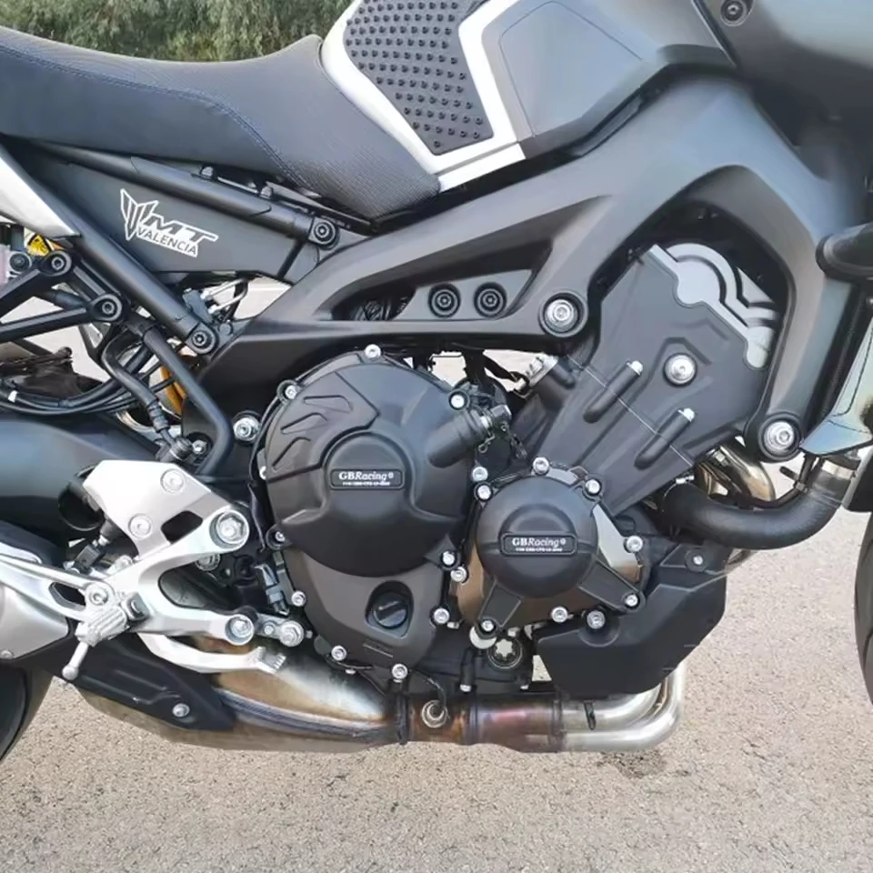 FOR MT-09 FZ-09 TRACER & SCRAMBLER 2014-2020 XSR900 2015 2016 2017 2018 2019 2020 Motorcycles Engine protective cover view 4