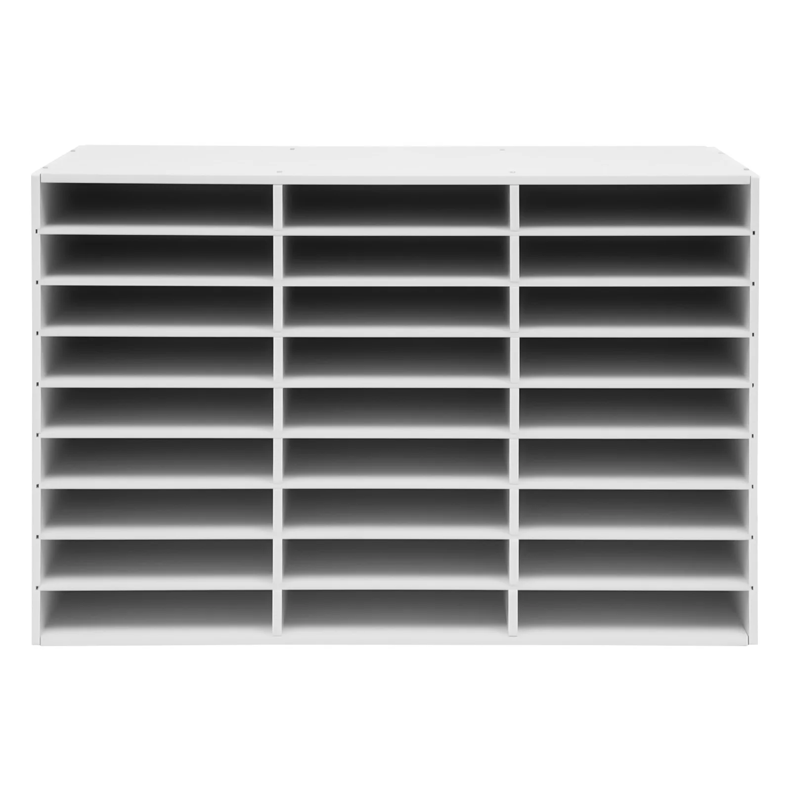 

Sorter Organizer, Wood Literature Organizer, Student Mailbox for Classroom, Desktop Bill Paper Organizer for Office Home School