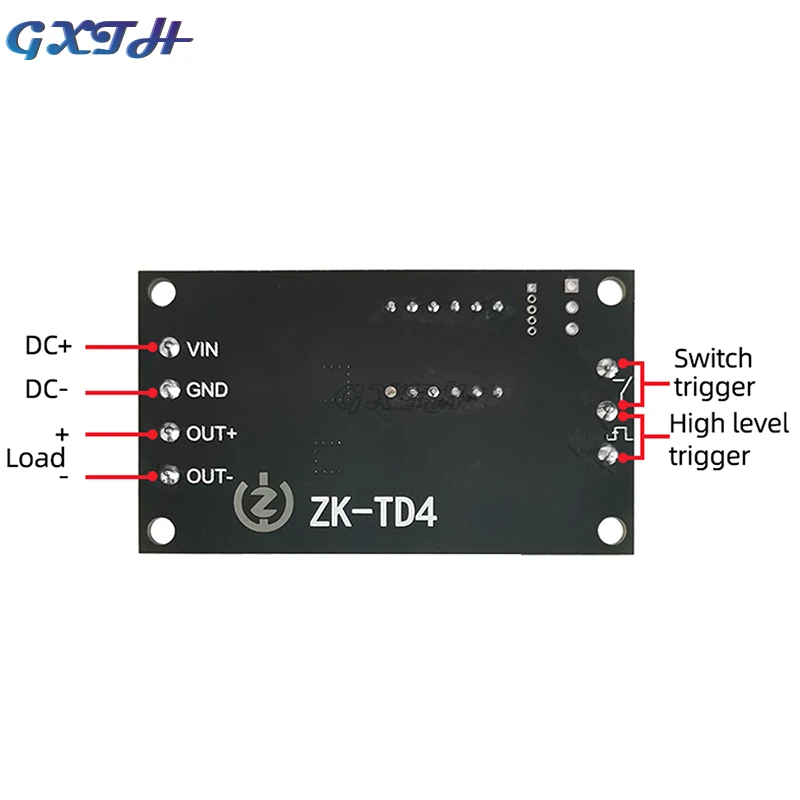 5V 12V 24V MOS Switch Trigger Cycle Timing Delay Module controllo dell'elettrovalvola