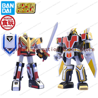 Original Bandai Super Mini-Pla Choujin Sentai Jetman Jet Garuda Jet Icarus Action Figures Gift for Fans Kids Model Toys