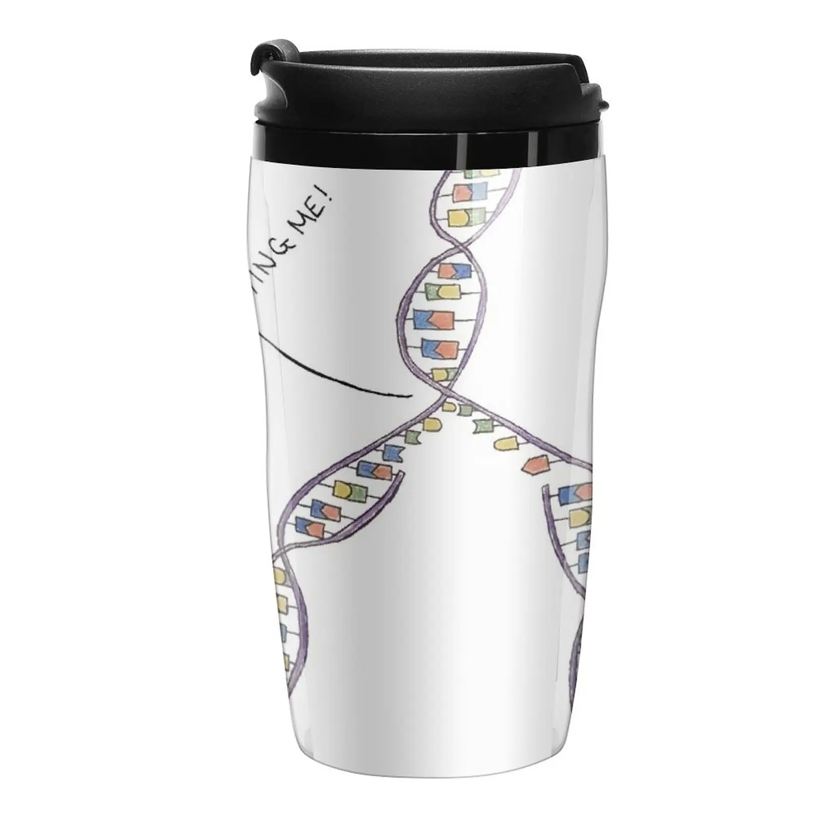 

New Stop Copying Me! (DNA) Travel Coffee Mug Nespresso Cup Coffee Bowls Cofee Cup Coffee To Go