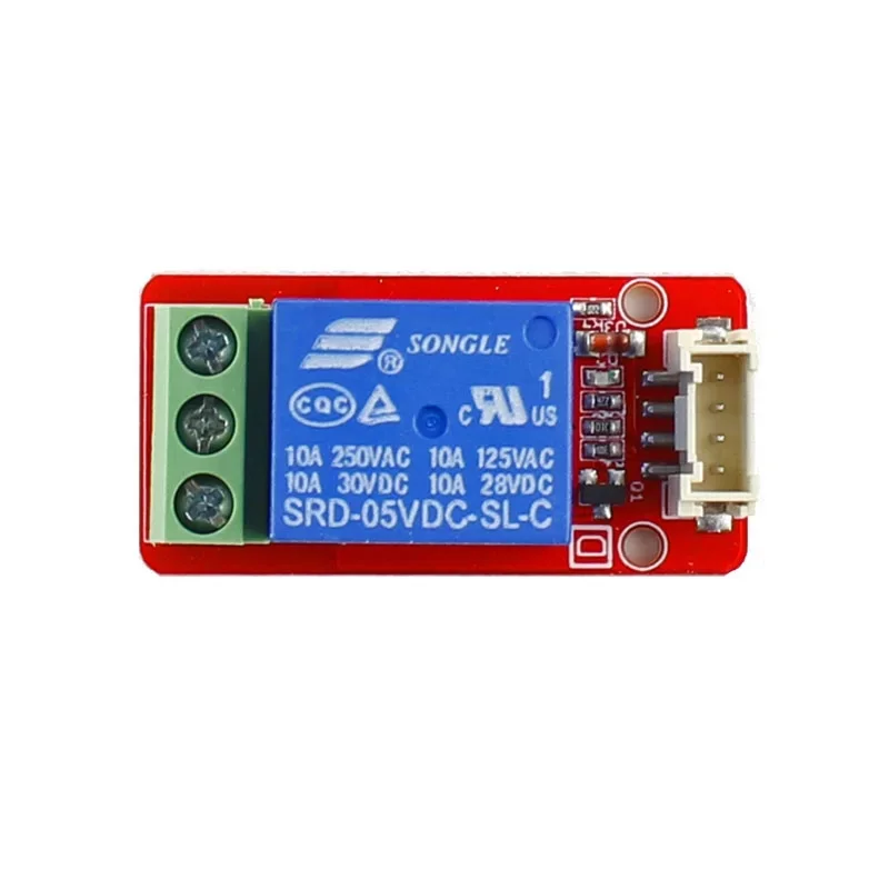 Crowtail- Relay Module V2.0 5V 185mA 1 Way Channel Relay Board Shield IIC I2C 4 Pin Cable Support High and Low Level Trigger